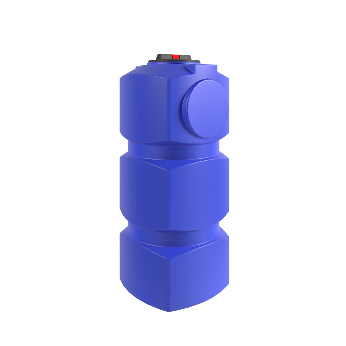 Емкость прямоугольная - вертикальная 500 л (синяя) 