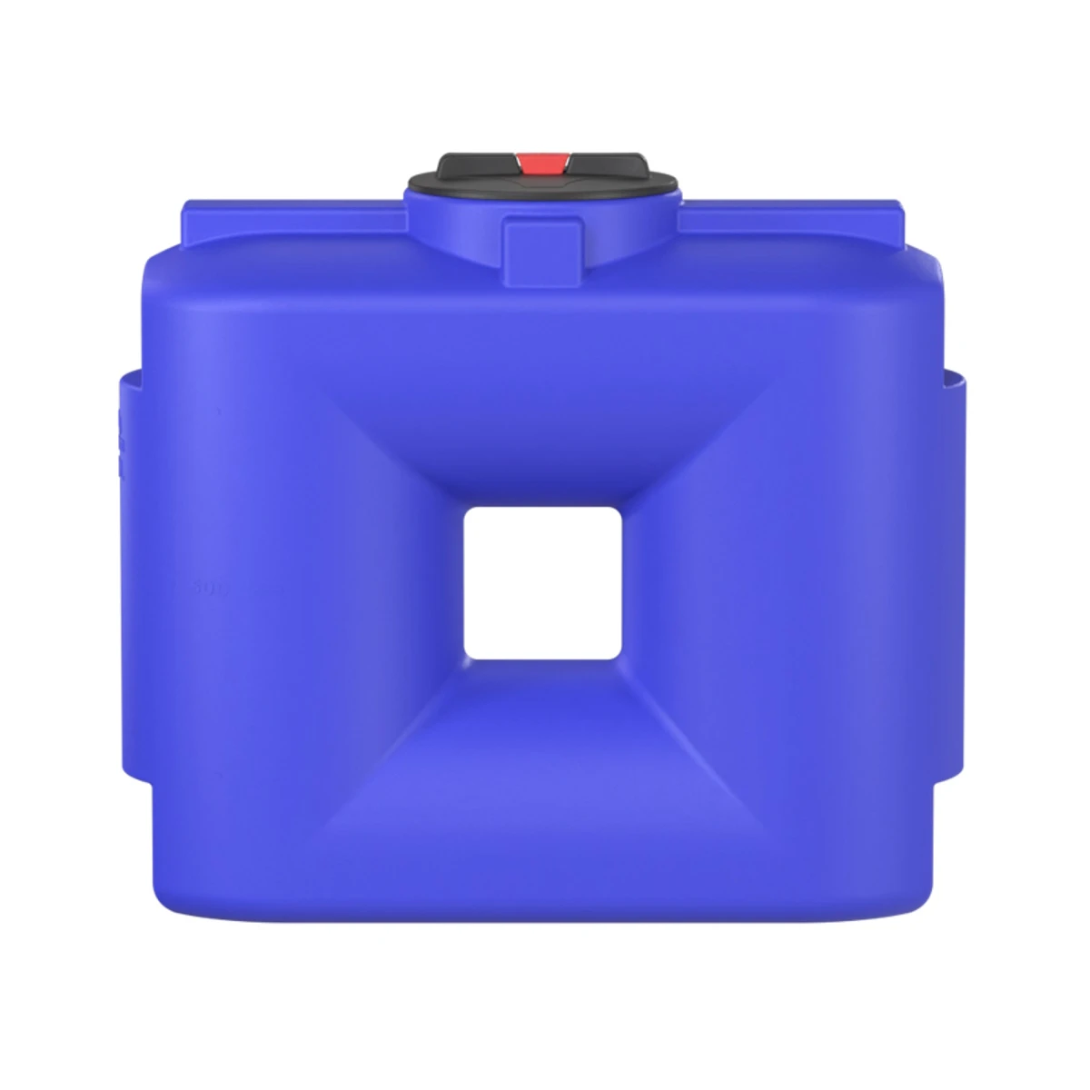 Бак прямоугольный - узкий 1000 л (синий) 