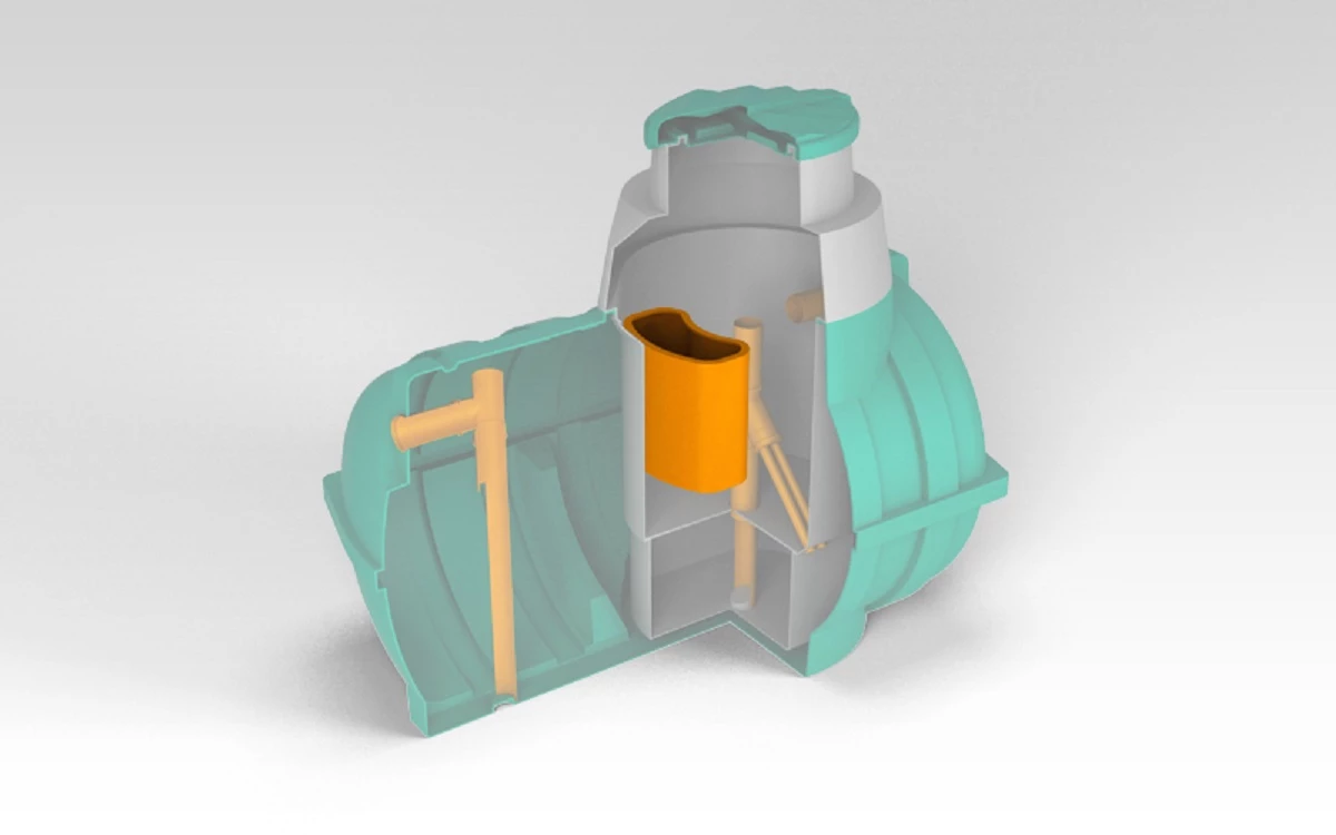 Отсек насосный для септиков Rostok 