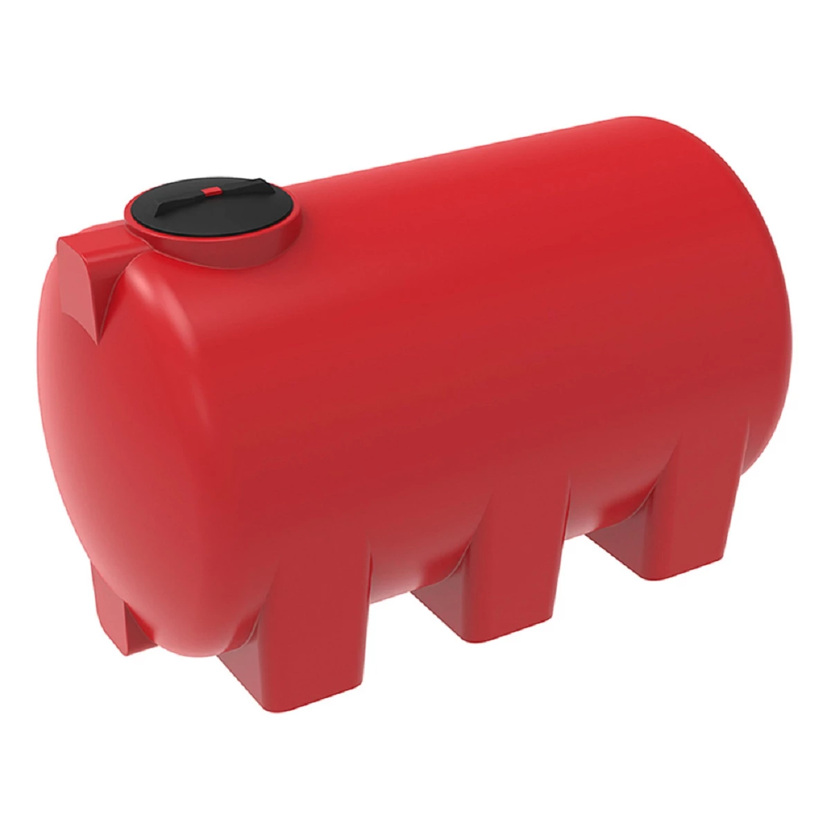 Емкость горизонтально-цилиндрическая H 3000 л (усиленная) для КАС/ЖКУ/СЗР 