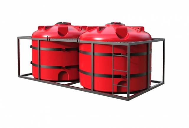 Кассета 9м³ TR для КАС/ЖКУ с усиленными емкостями для транспортировки КАС 